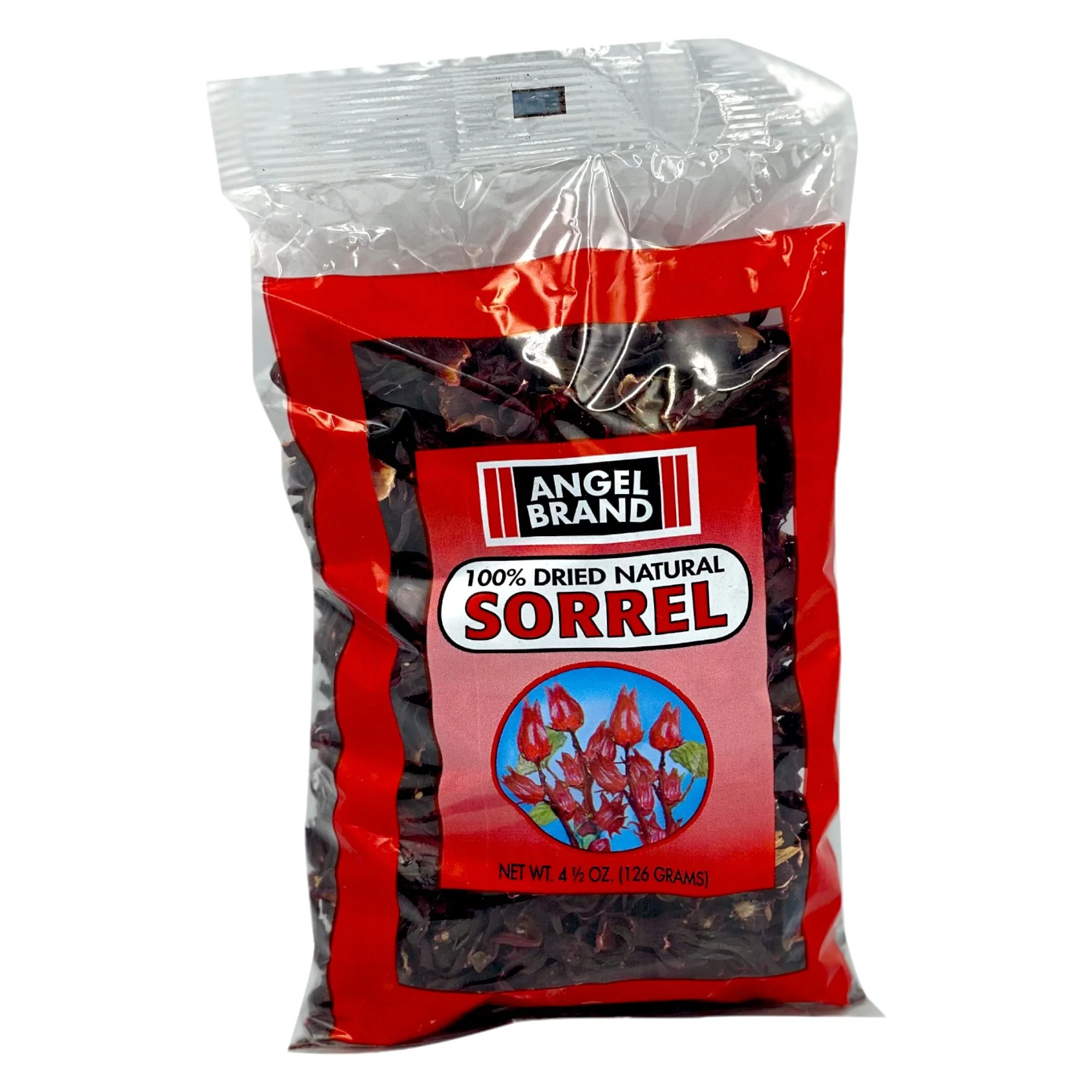 Angel Brand Dried Sorrel 4.5 Oz (126 G)