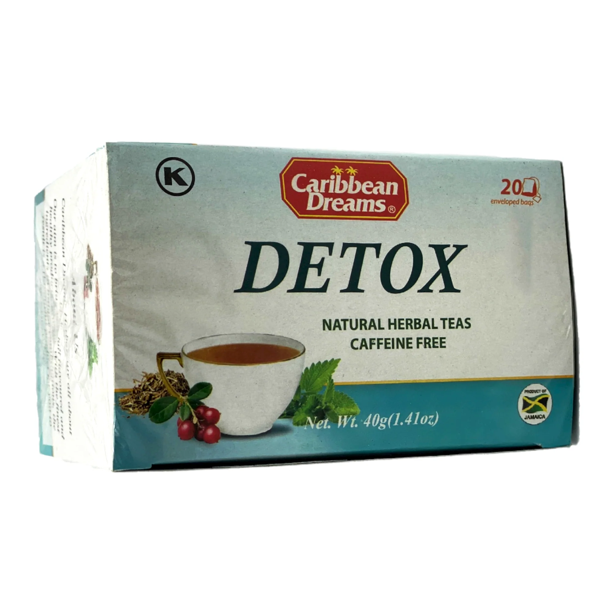Caribbean Dreams Detox Herbal 20 Tea Bags 40G (1.41 Oz) - Image 2