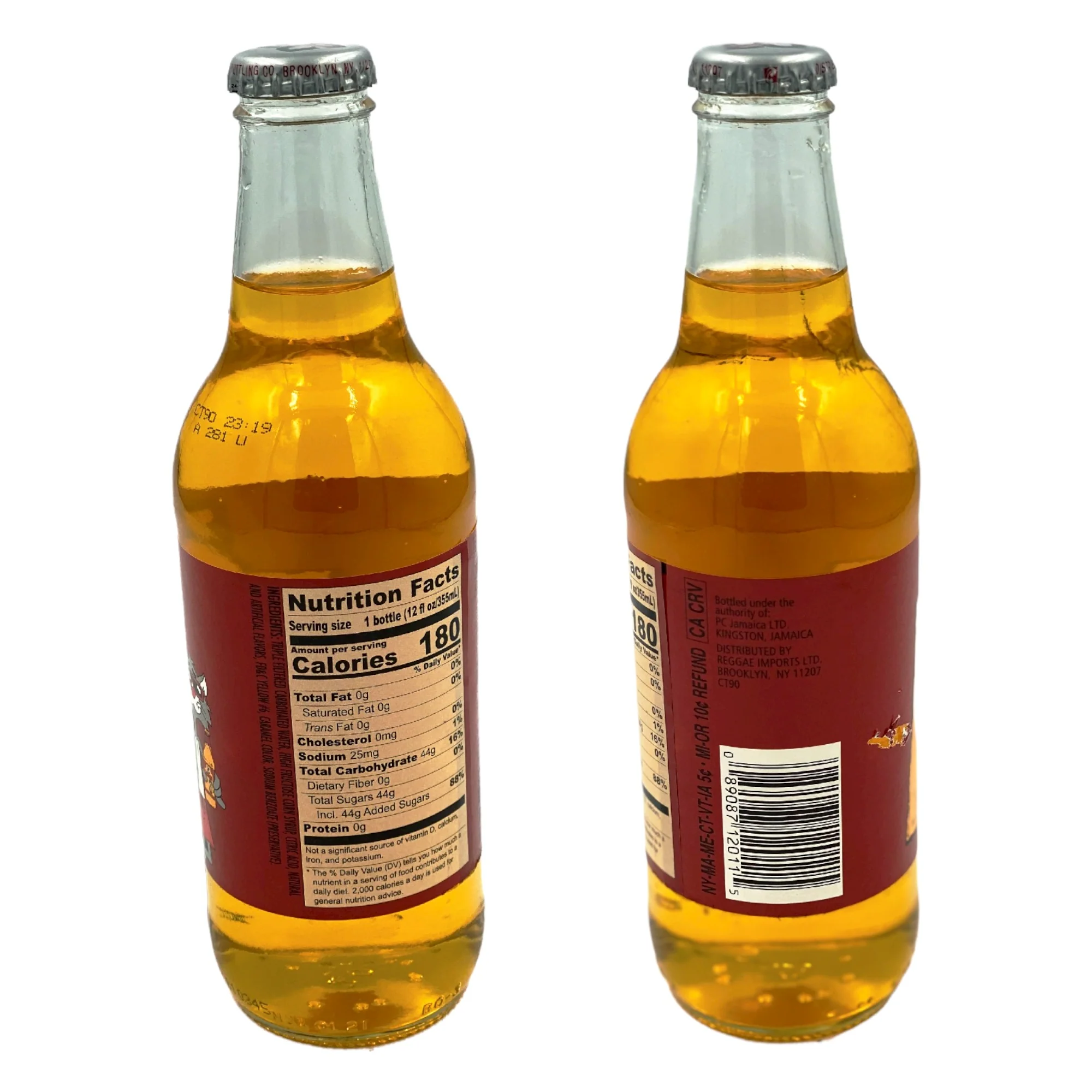 D&G Jamaica Kola Champagne Soda 12 Fl Oz - Image 2