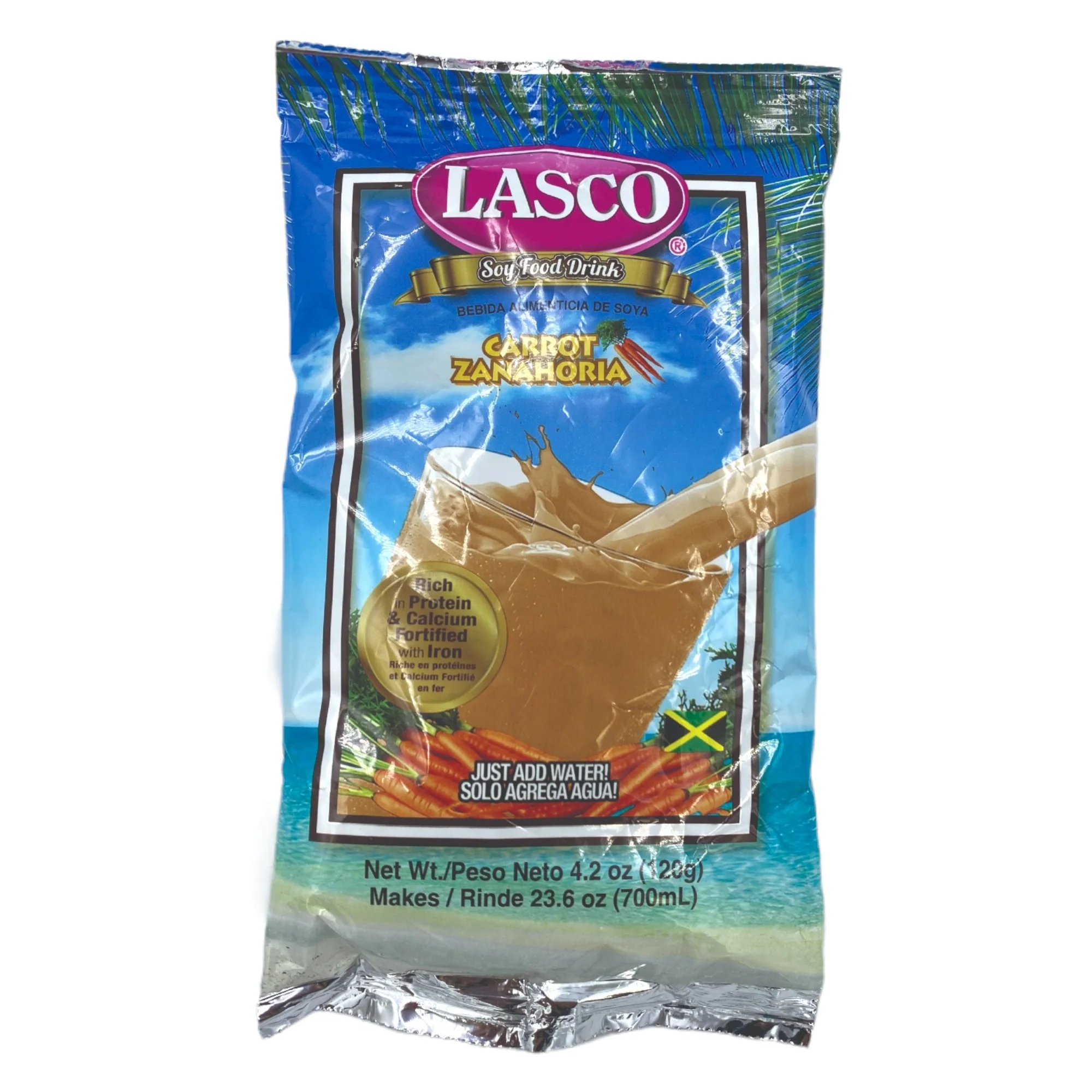 Lasco Carrot Food Drink Mix 4.2 Oz (120 G)