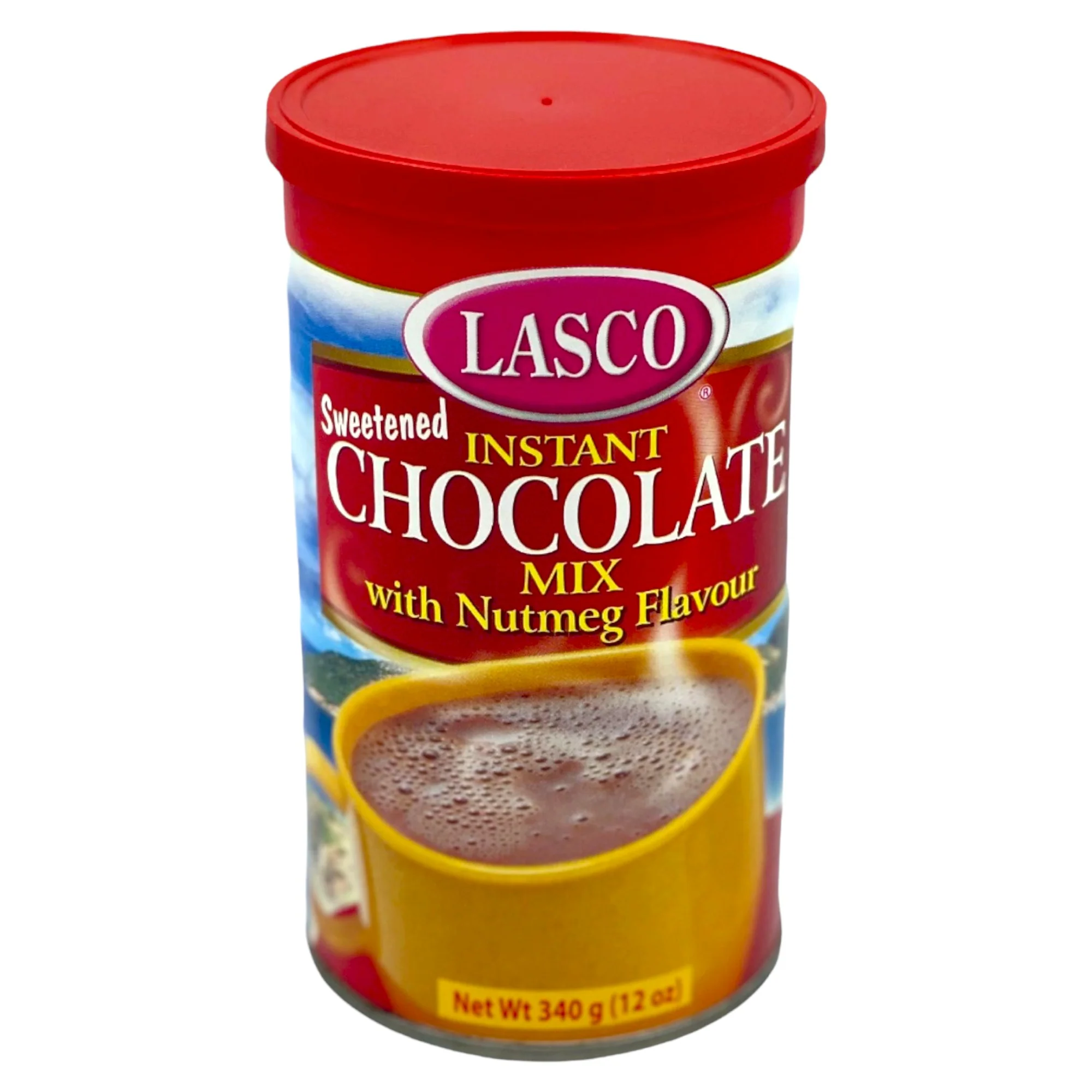 Lasco Instant Chocolate Mix With Nutmeg 12 Oz (340 G)