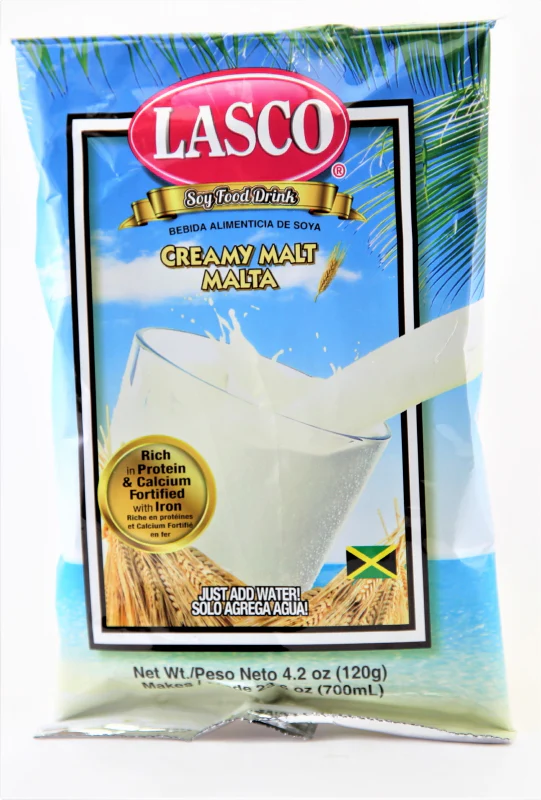 Lasco Creamy Malt Food Drink Mix 4.2 Oz (120 G)