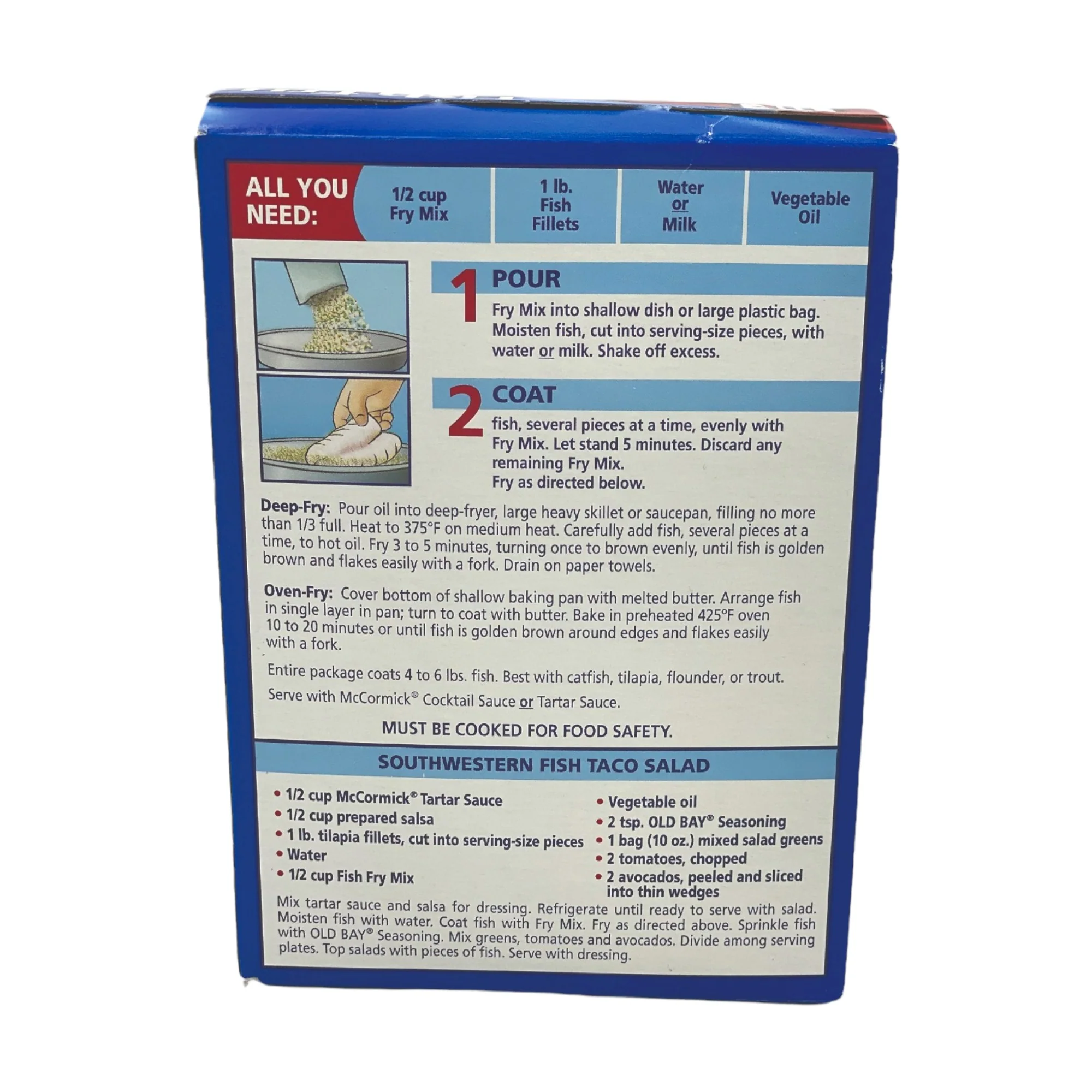 Mc Cormick Fish Fry 10 Oz - Image 2
