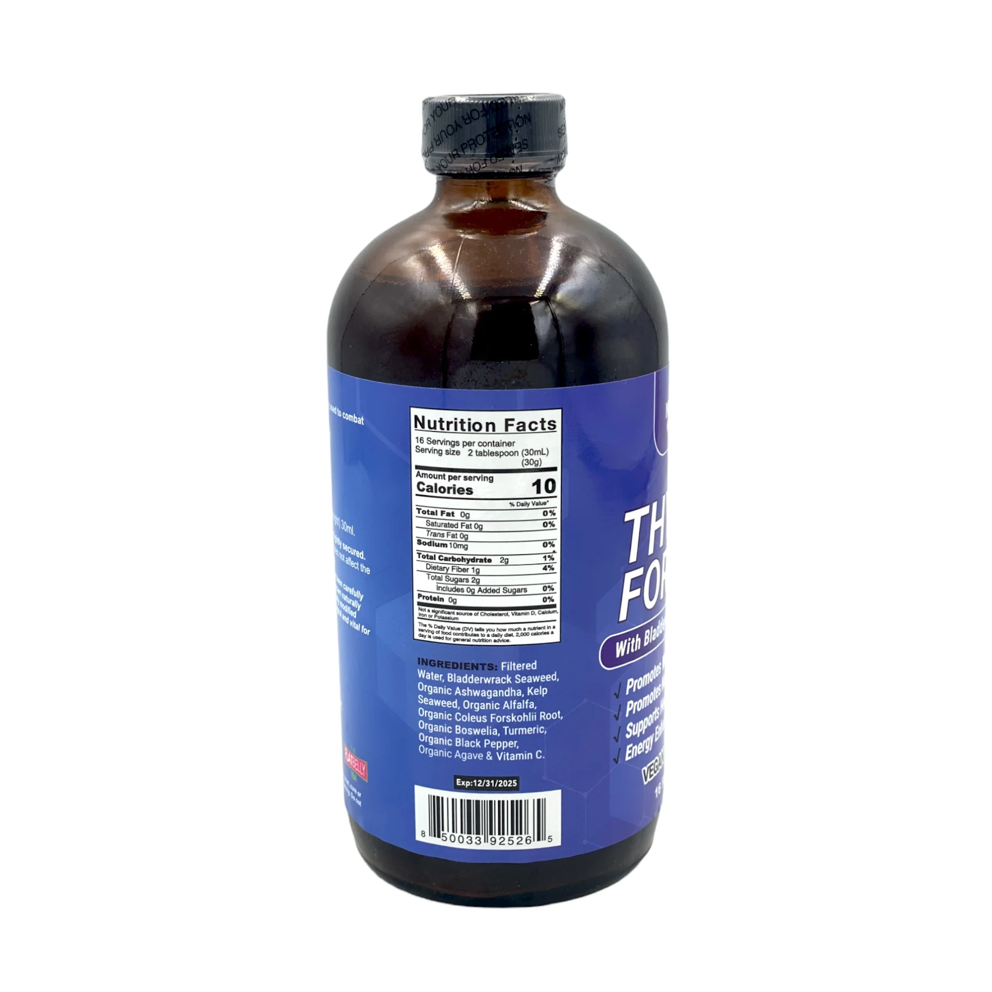 Natural Herbal Labs Thyroid Formula 16 Oz. - Image 2