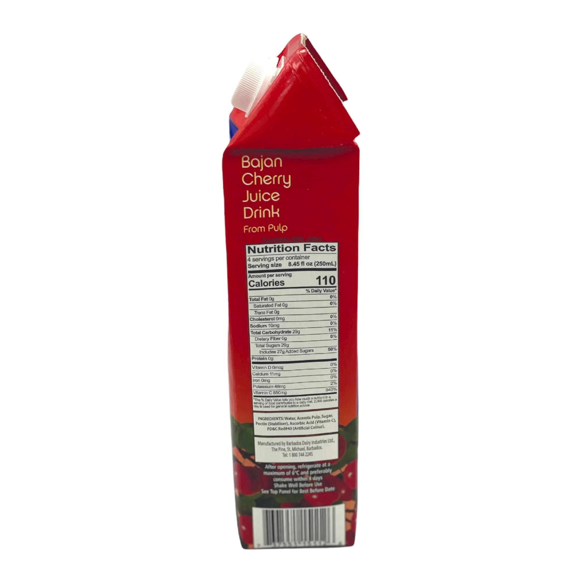 Pinehill Bajan Cherry 1 Litre (33.8 Fl Oz) - Image 2