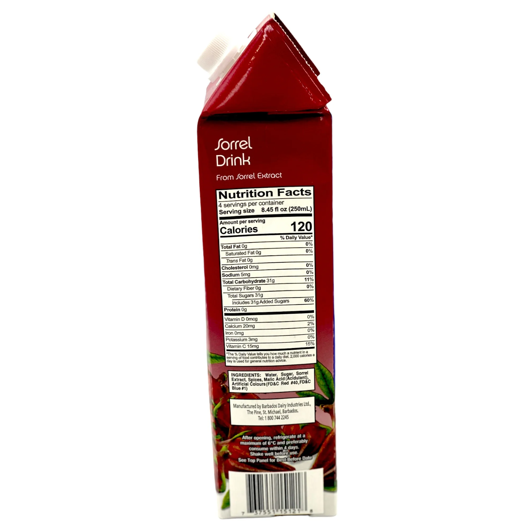 Pinehill Sorrel Drink 33.8 Fl Oz. - Image 2