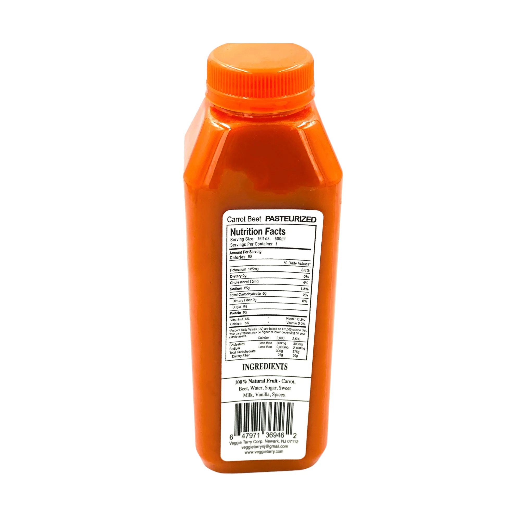 Veggie-Tarry Carrot Beet 16 Fl Oz - Image 2