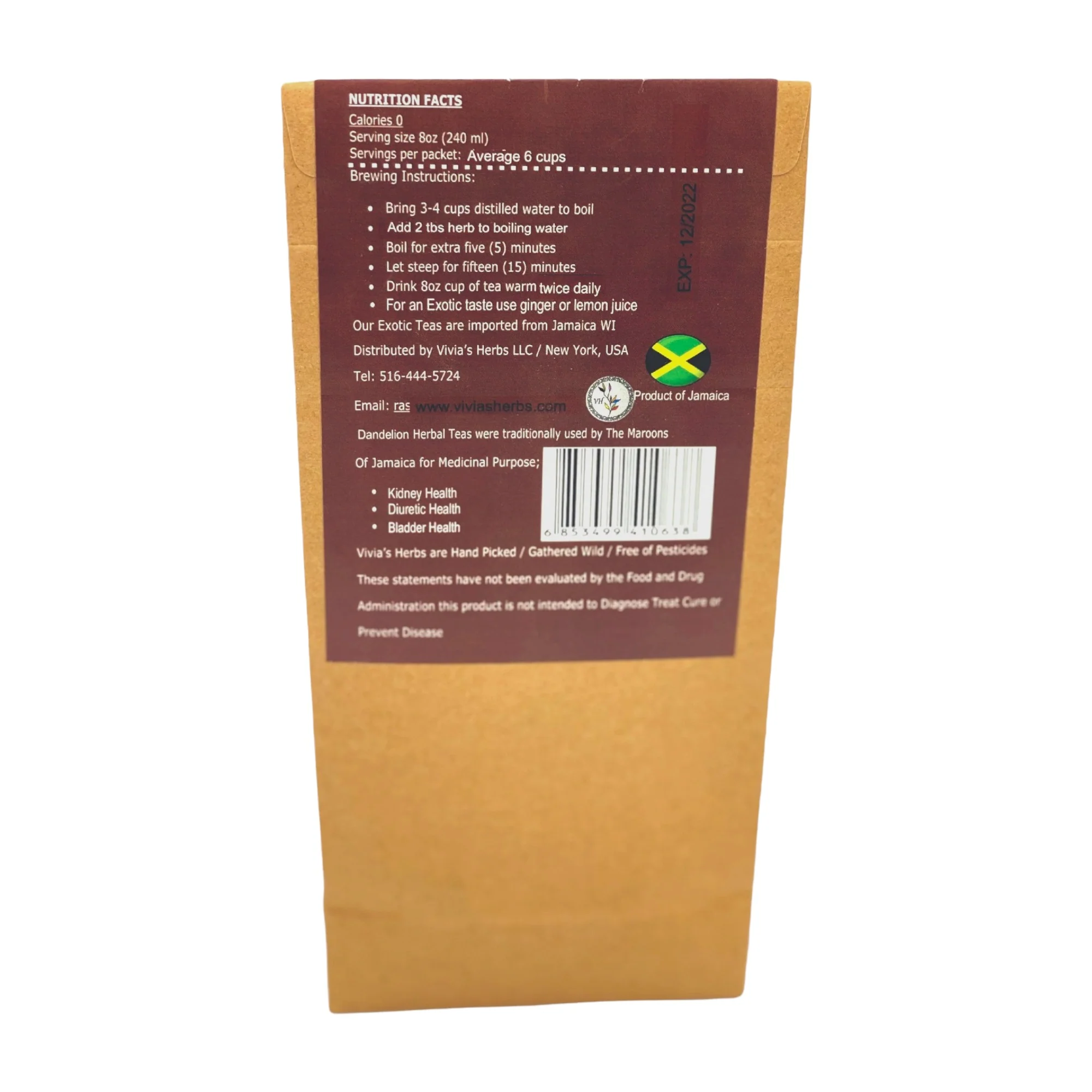 Vivia's Herbs Dandelion 3 Oz. - Image 2